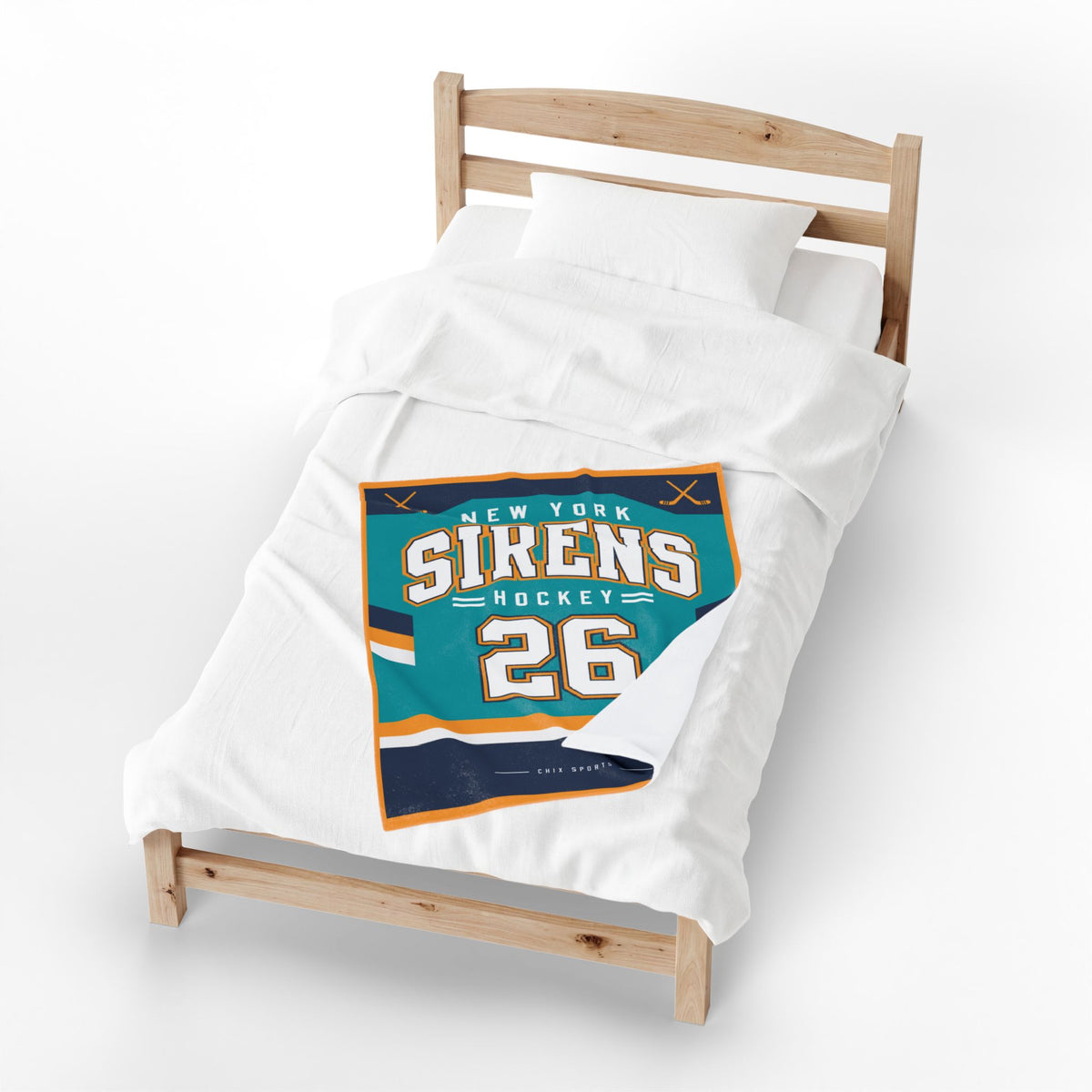 New York Sirens Plush Blanket
