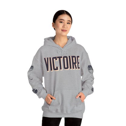 Victoire Hockey Two-Sided Print Heavy Hoodie