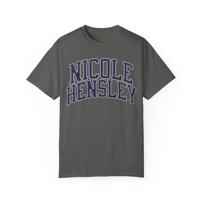 Nicole Hensley Frost Hockey Star Vintage Print Premium T-shirt