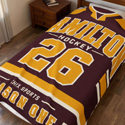 Hamilton Women's Hockey Plush Blanket