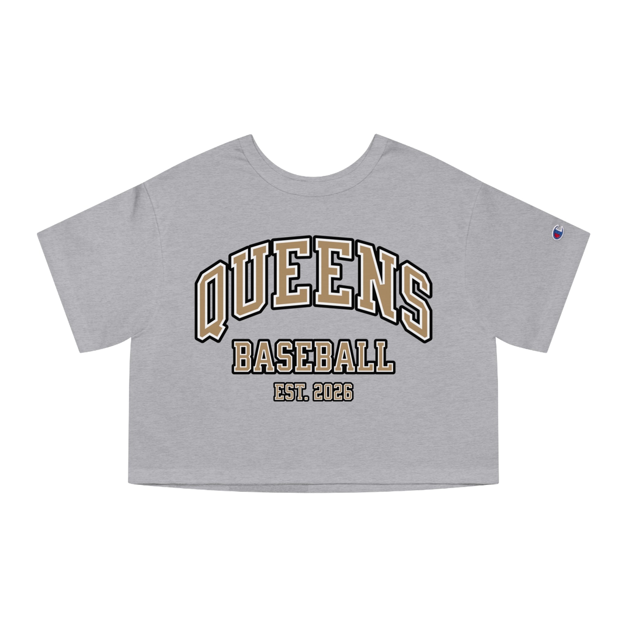 Queens Baseball Crop Top