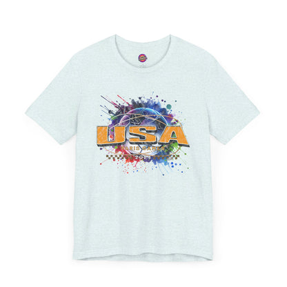 U.S. Women's Soccer T-Shirt Bright Gold USA