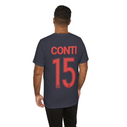 Caroline Conti 15 Bay City Soccer Softblend T-shirt