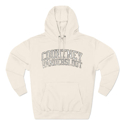 Courtney Vandersloot Vintage Print Premium Hoodie