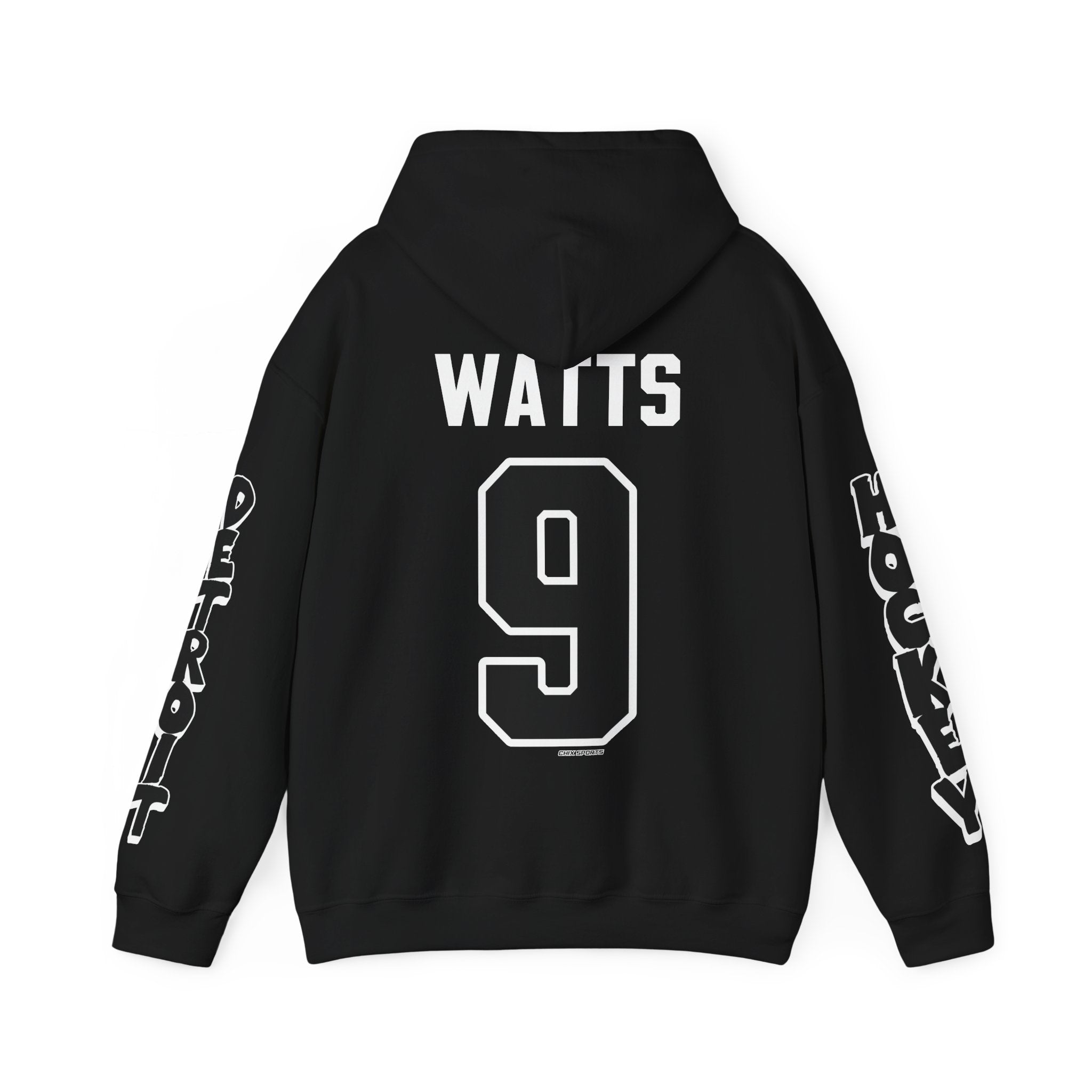 Daryl Watts Detroit Hockey Club Unisex Hoodie