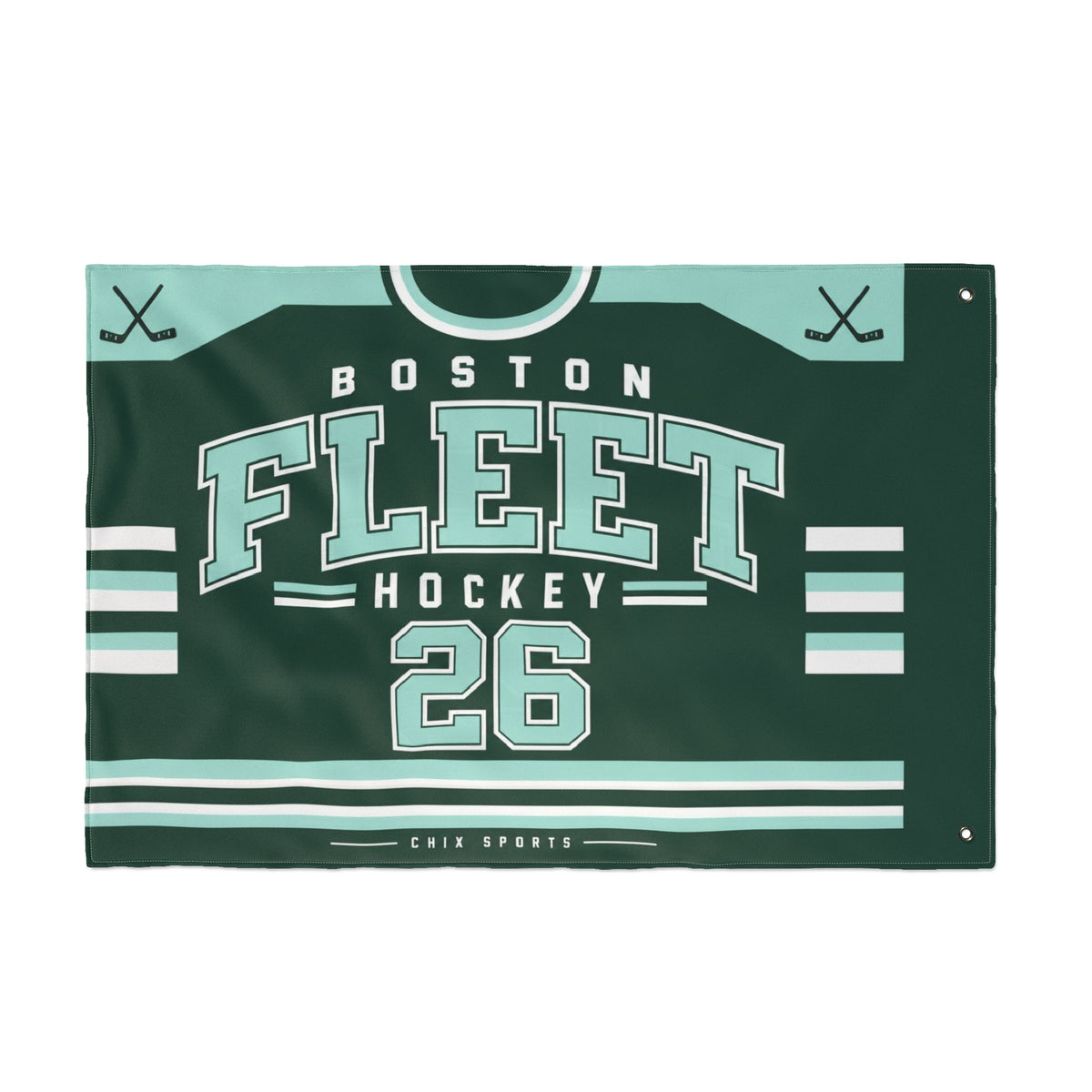 Boston Fleet 36 x 24 Double-Sided Flag