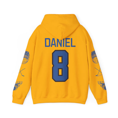 Izzy Daniel 8 Sceptres Hockey Heavy Hoodie