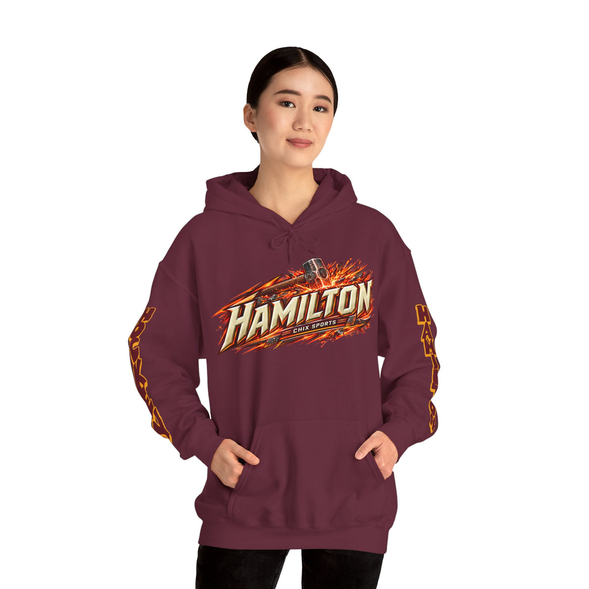 Nicole Gosling Hamilton Expansion Unisex City Hoodie