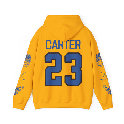 Megan Carter 23 Sceptres Hockey Heavy Hoodie