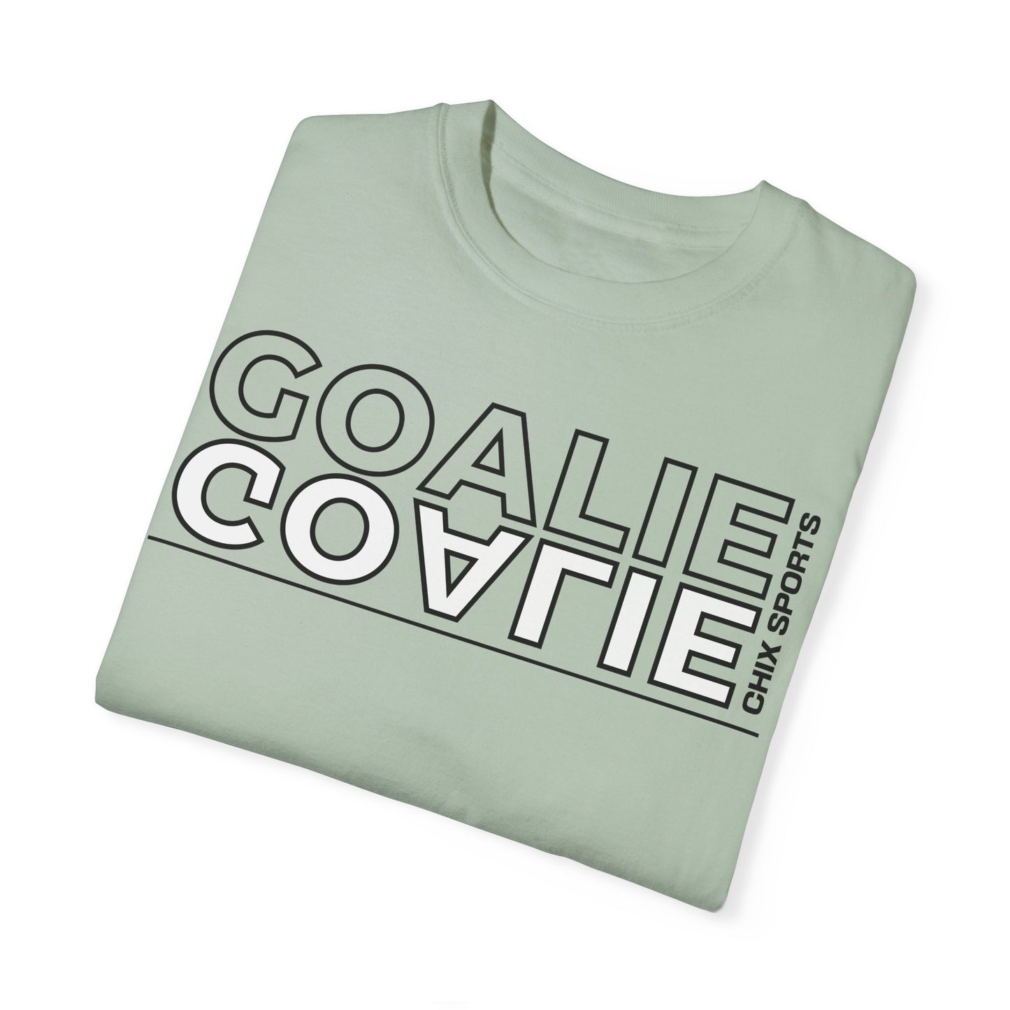 Outline GOALIE Position Garment-Dyed T-shirt