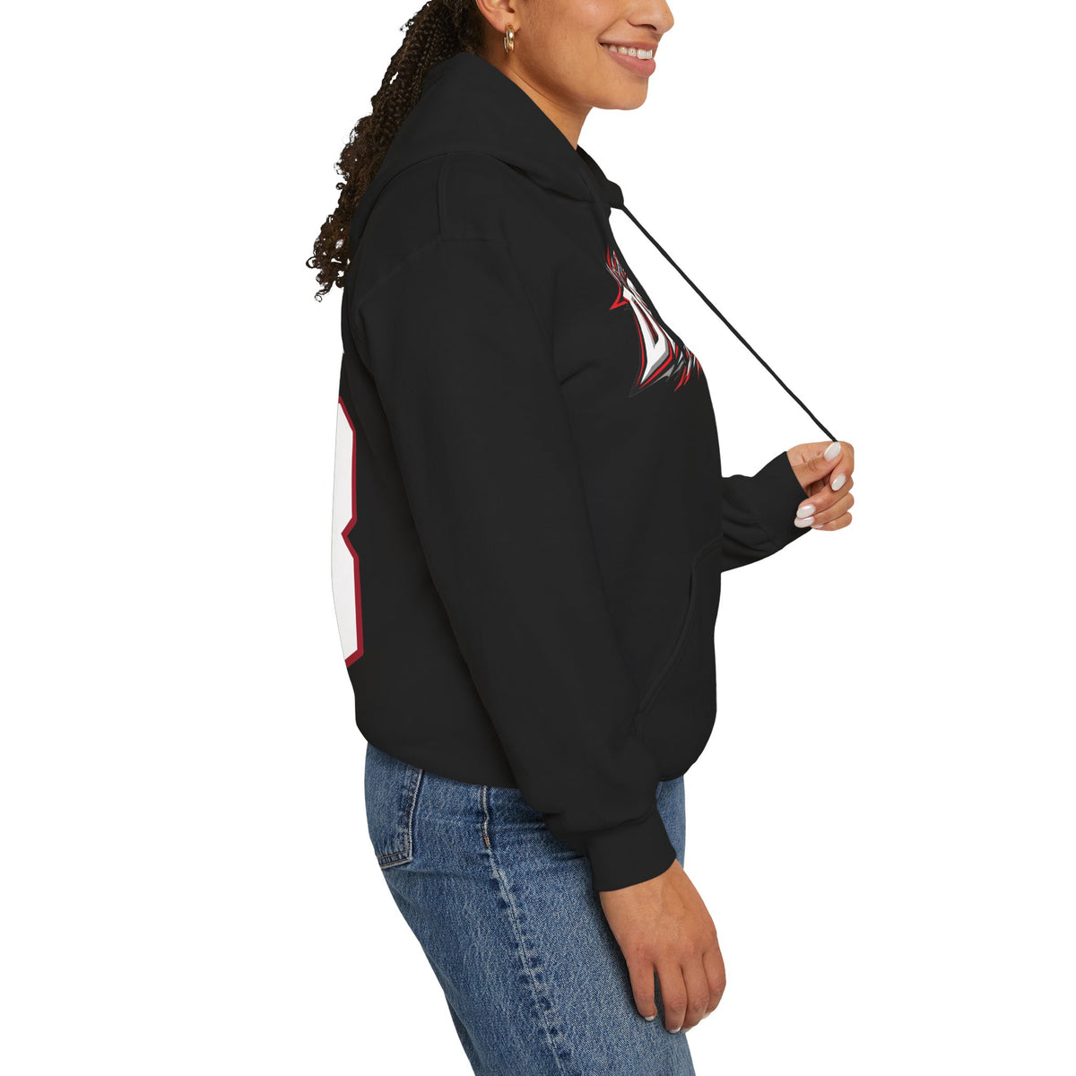 Nina Jobst-Smith Detroit Hockey Club Unisex Moto Hoodie