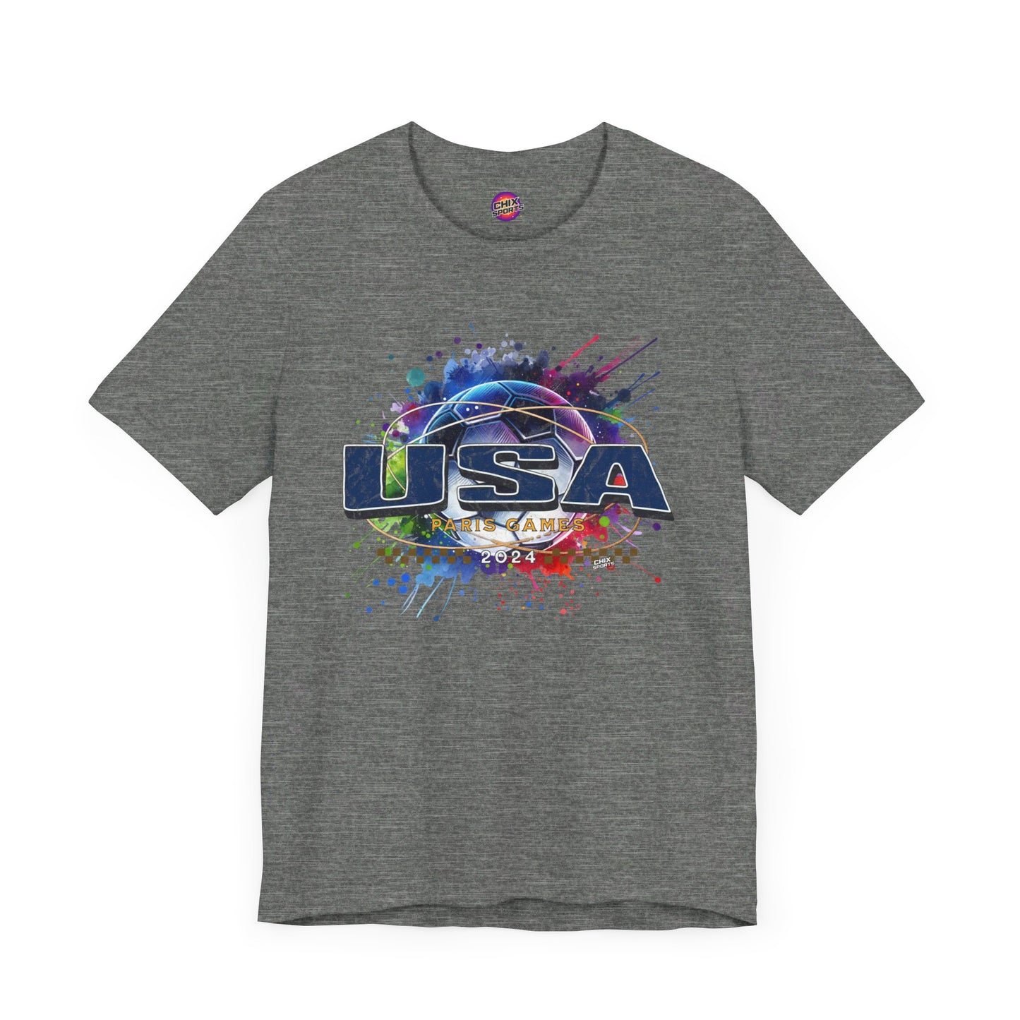 U.S. Women's Soccer Fans T-shirt Blue USA