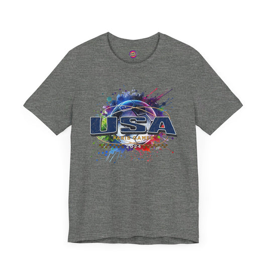 U.S. Women's Soccer Fans T-shirt Blue USA