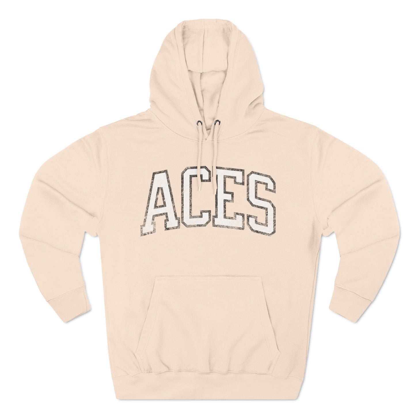 Aces Basketball Vintage Print Premium Hoodie