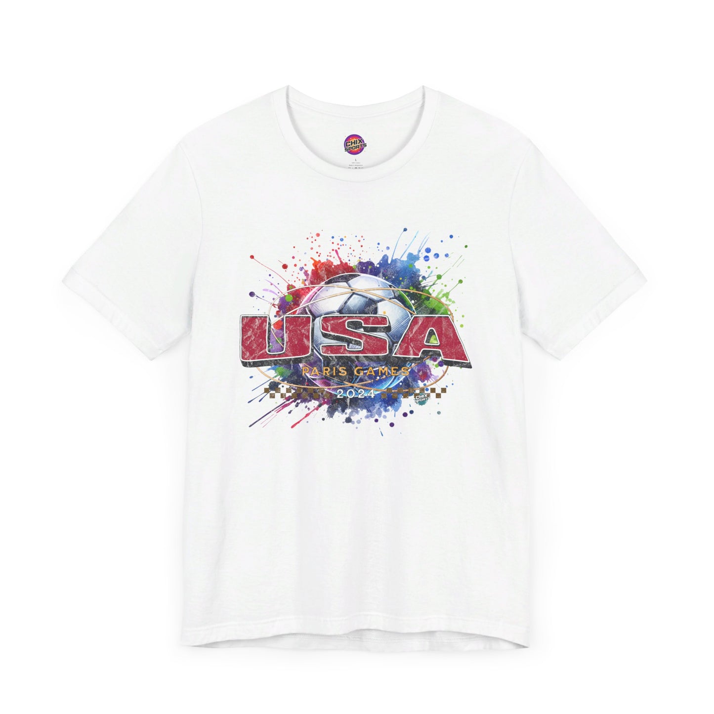 U.S. Women's Soccer Fans T-shirt Red USA