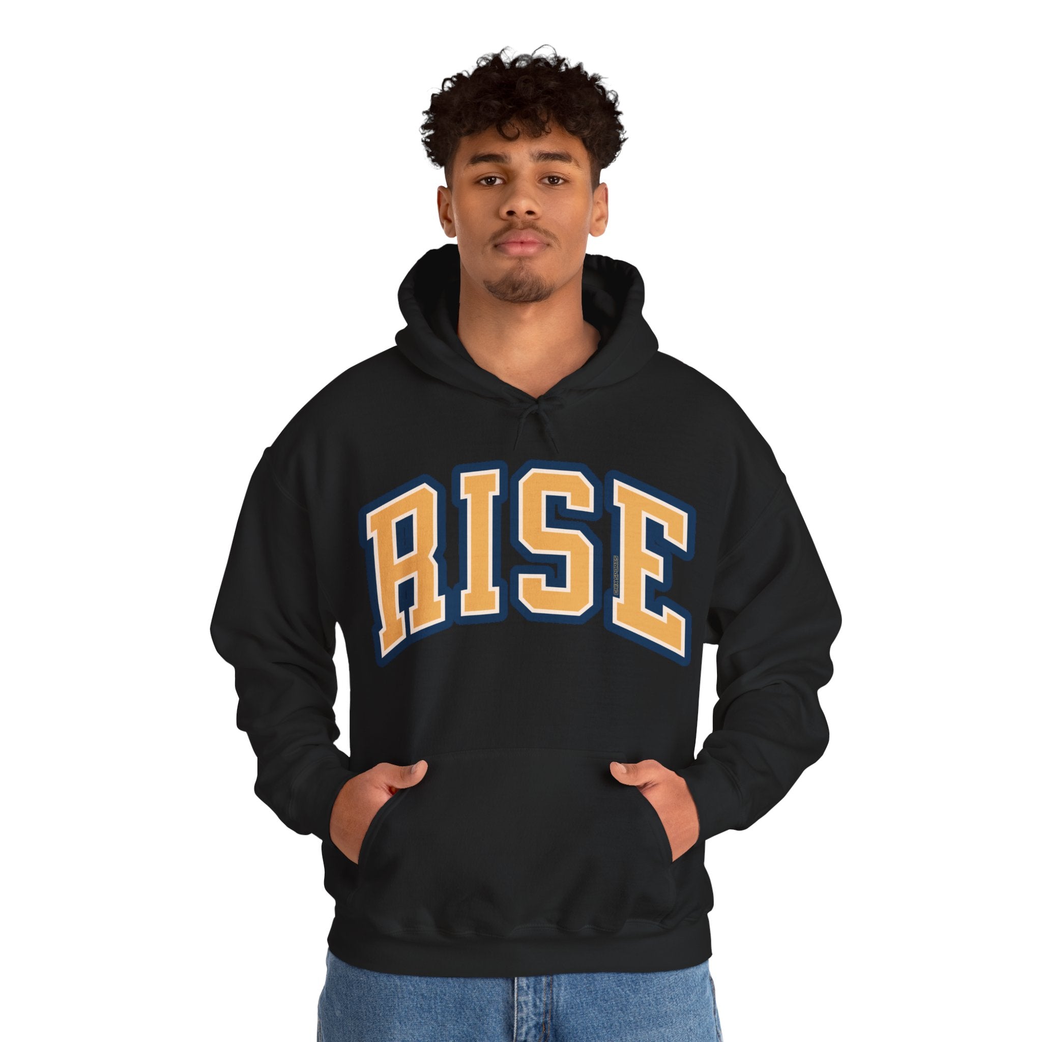 Rise Volleyball Unisex Heavy Hoodie