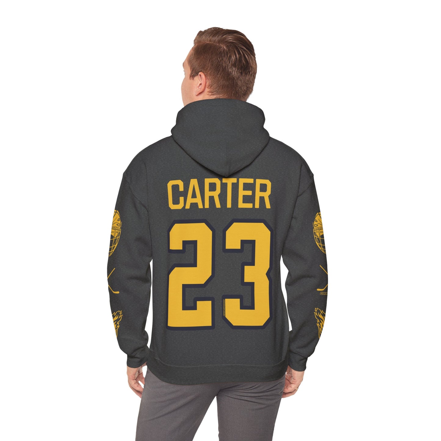 Megan Carter 23 Sceptres Hockey Heavy Hoodie