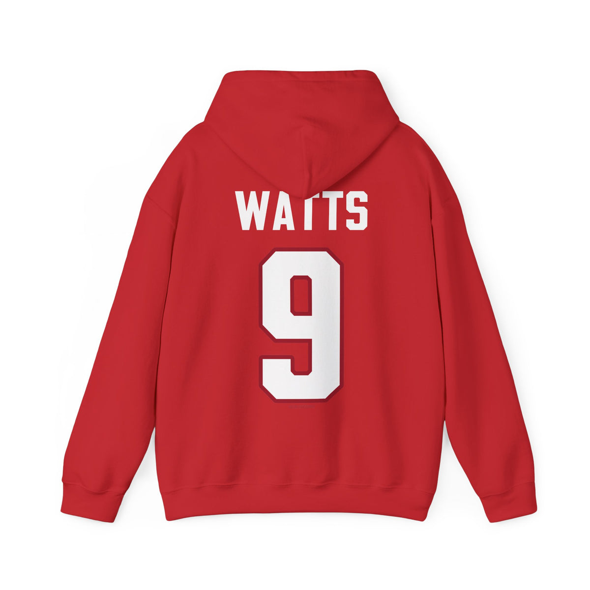 Daryl Watts Detroit Hockey Club Unisex Moto Hoodie