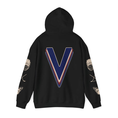 Victoire Hockey Two-Sided Print Heavy Hoodie