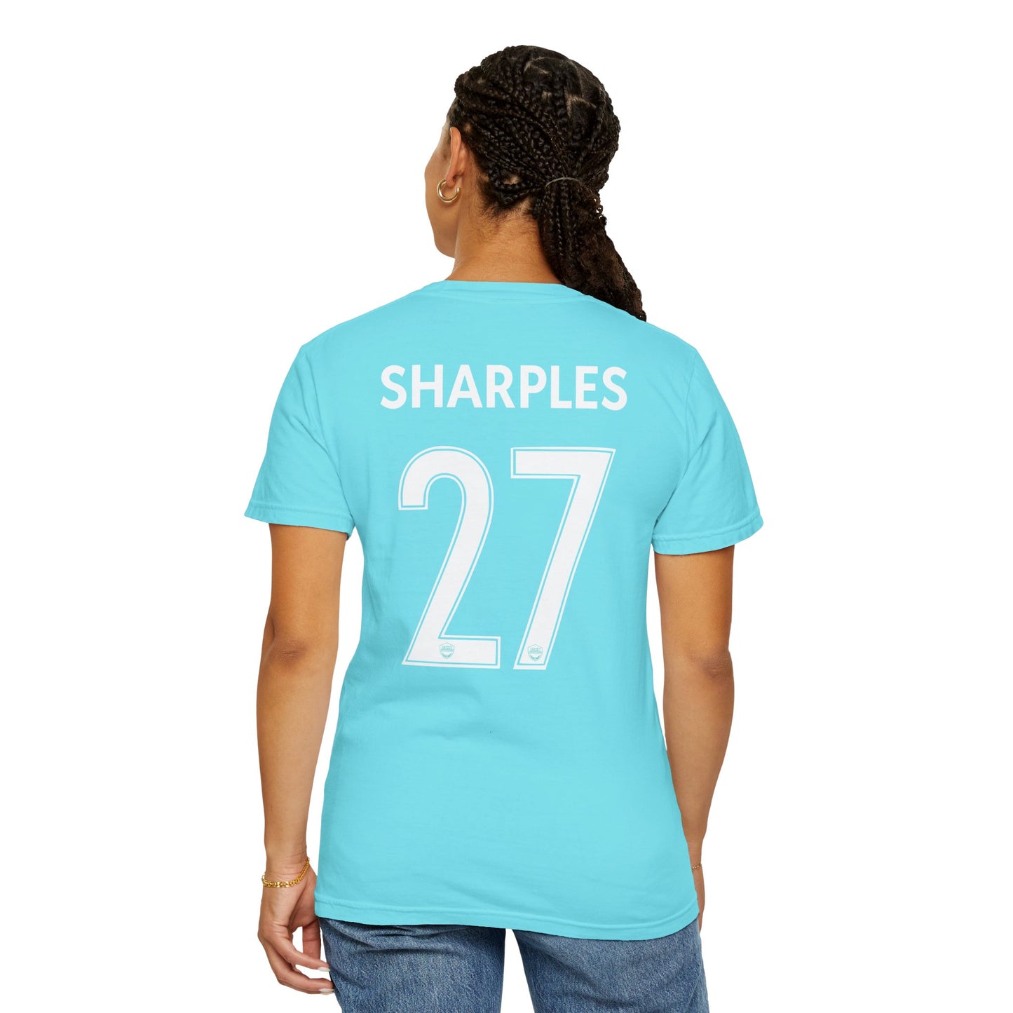 Kayla Sharples 27 KC Current Player Premium T-shirt