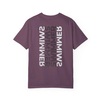 For the Swimmers and Swim Fans - "Swim" Oversized T-Shirt