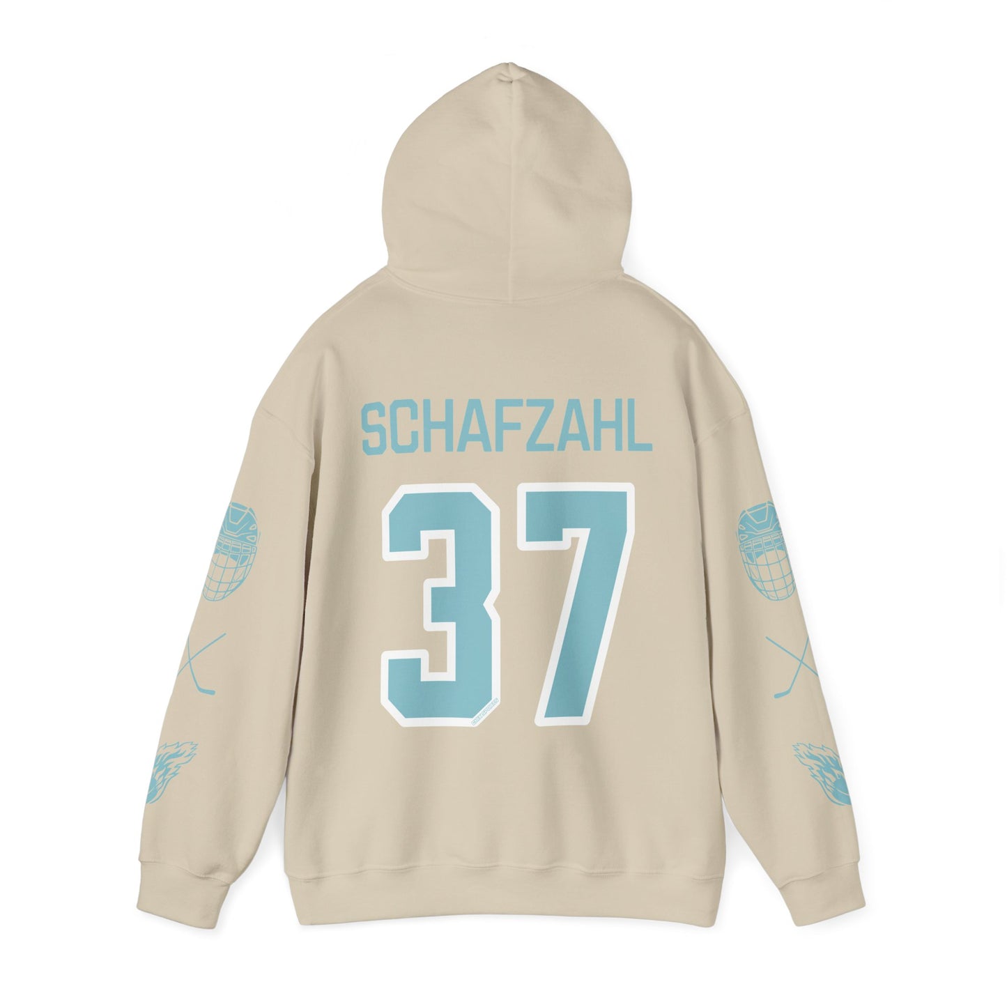 Theresa Schafzahl 37 Heavy Fleet Hoodie