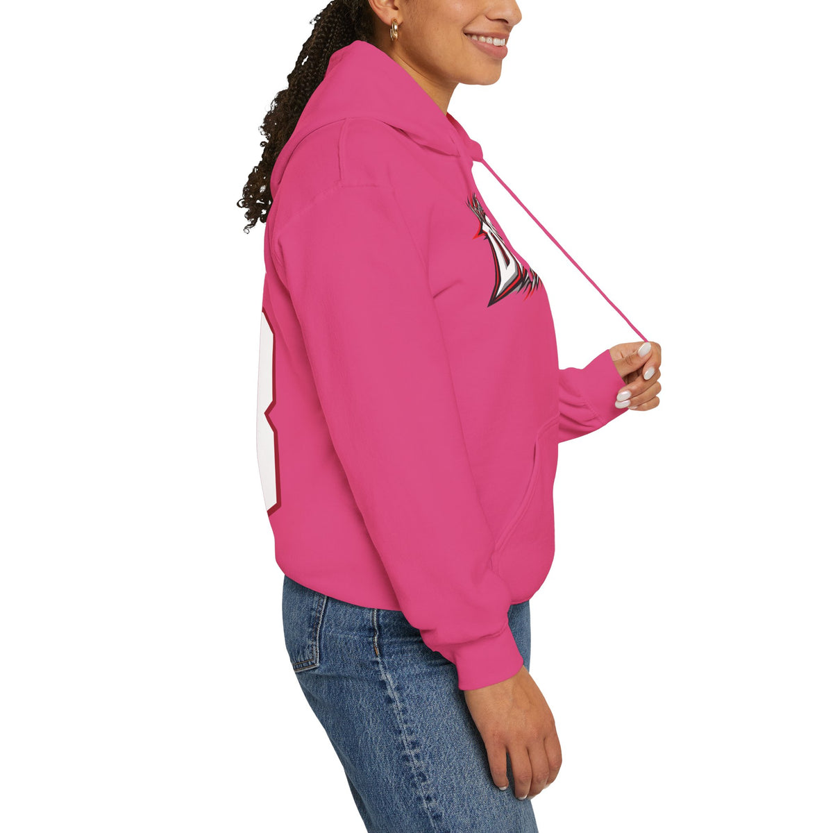 Nina Jobst-Smith Detroit Hockey Club Unisex Moto Hoodie
