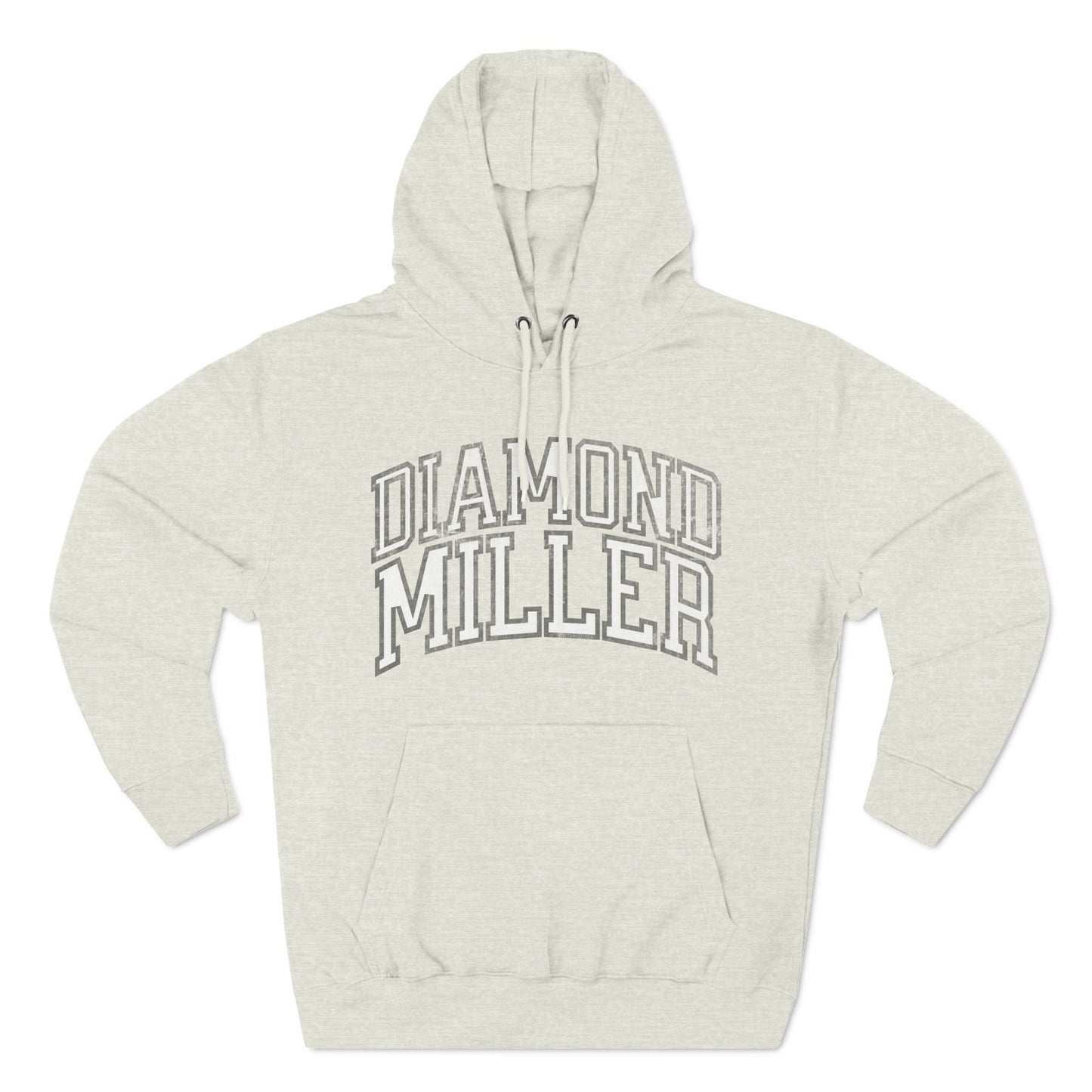 Diamond Miller Lynx Vintage Print Premium Hoodie