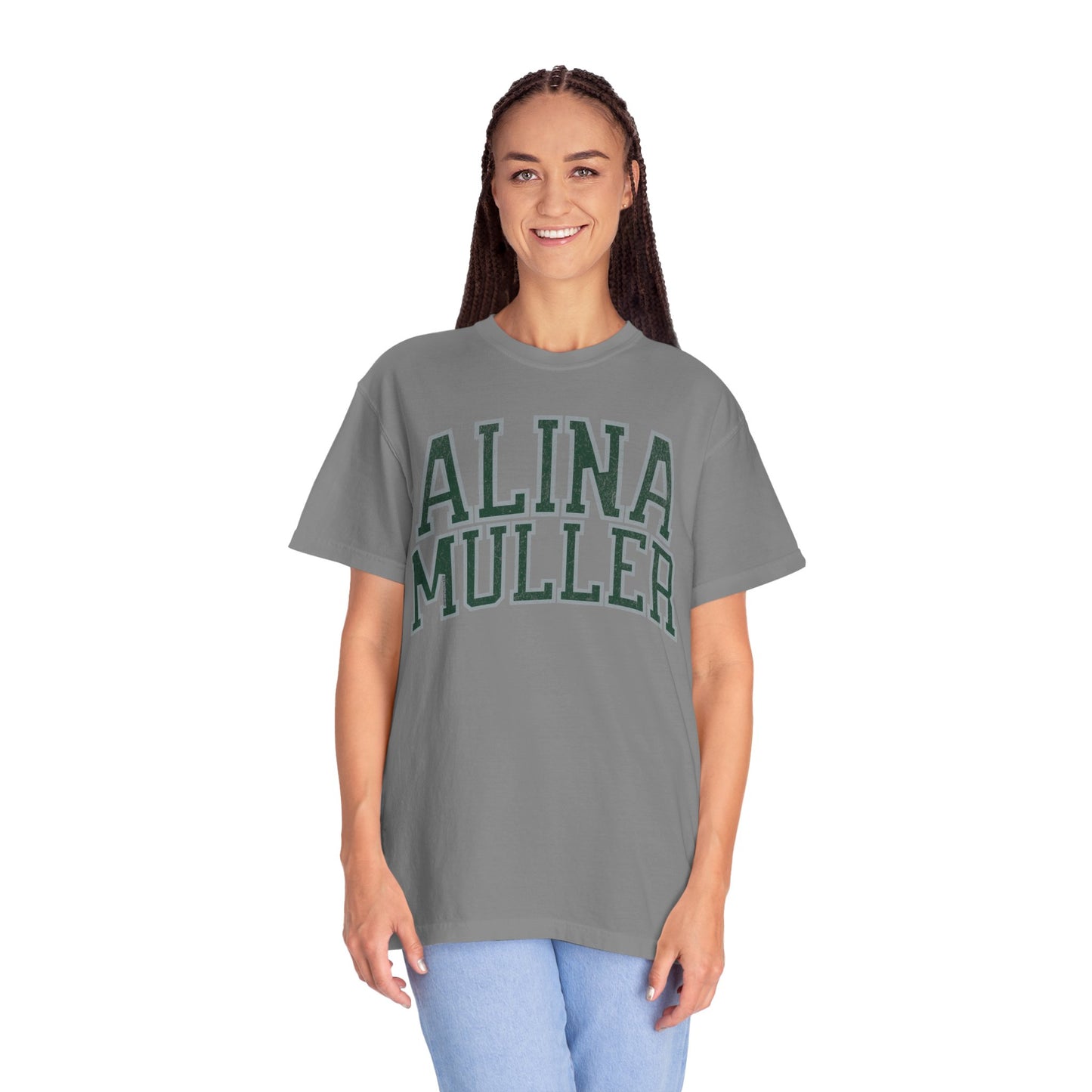 Alina Muller Boston Hockey Star Vintage Print Premium T-shirt