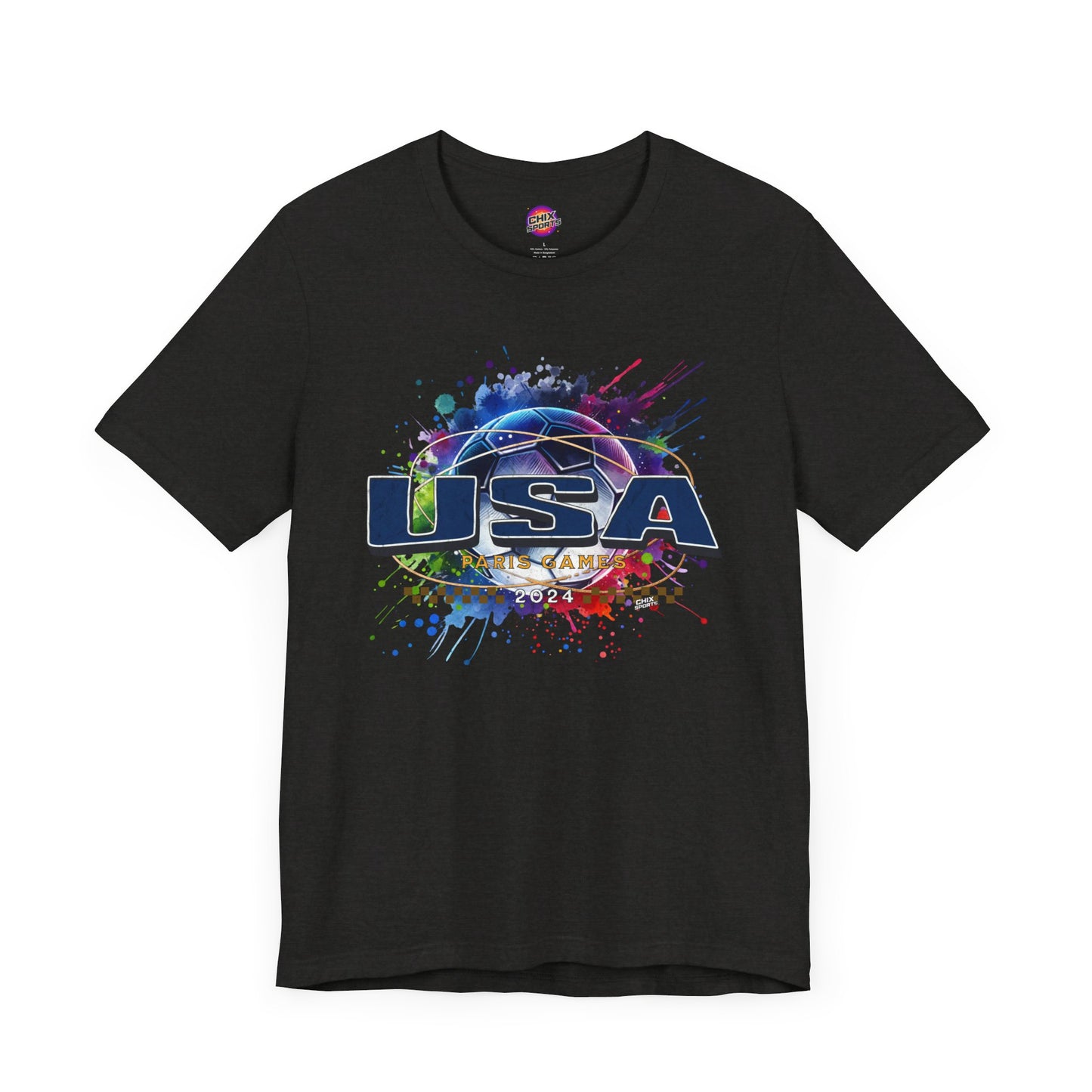 U.S. Women's Soccer Fans T-shirt Blue USA