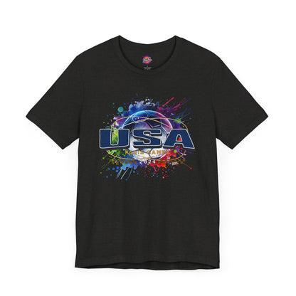 U.S. Women's Soccer Fans T-shirt Blue USA