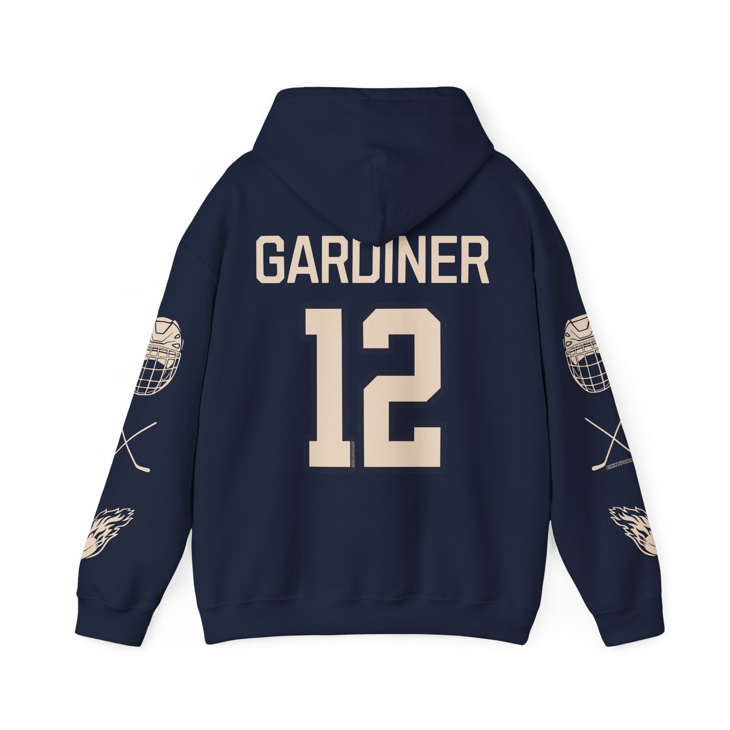 Jennifer Gardiner 12 Victoire Hockey Heavy Hoodie