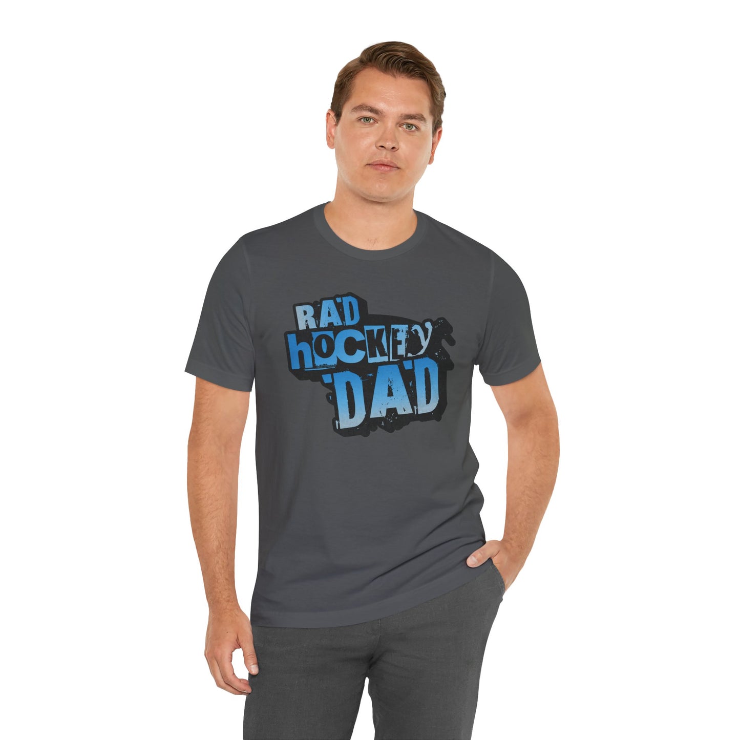 Rad Hockey Dad Softblend T-shirt