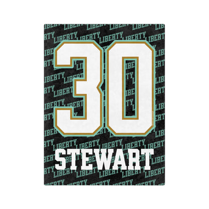 Breanna Stewart 30 Liberty Plush Microfiber Blanket