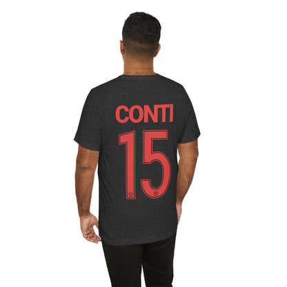 Caroline Conti 15 Bay City Soccer Softblend T-shirt