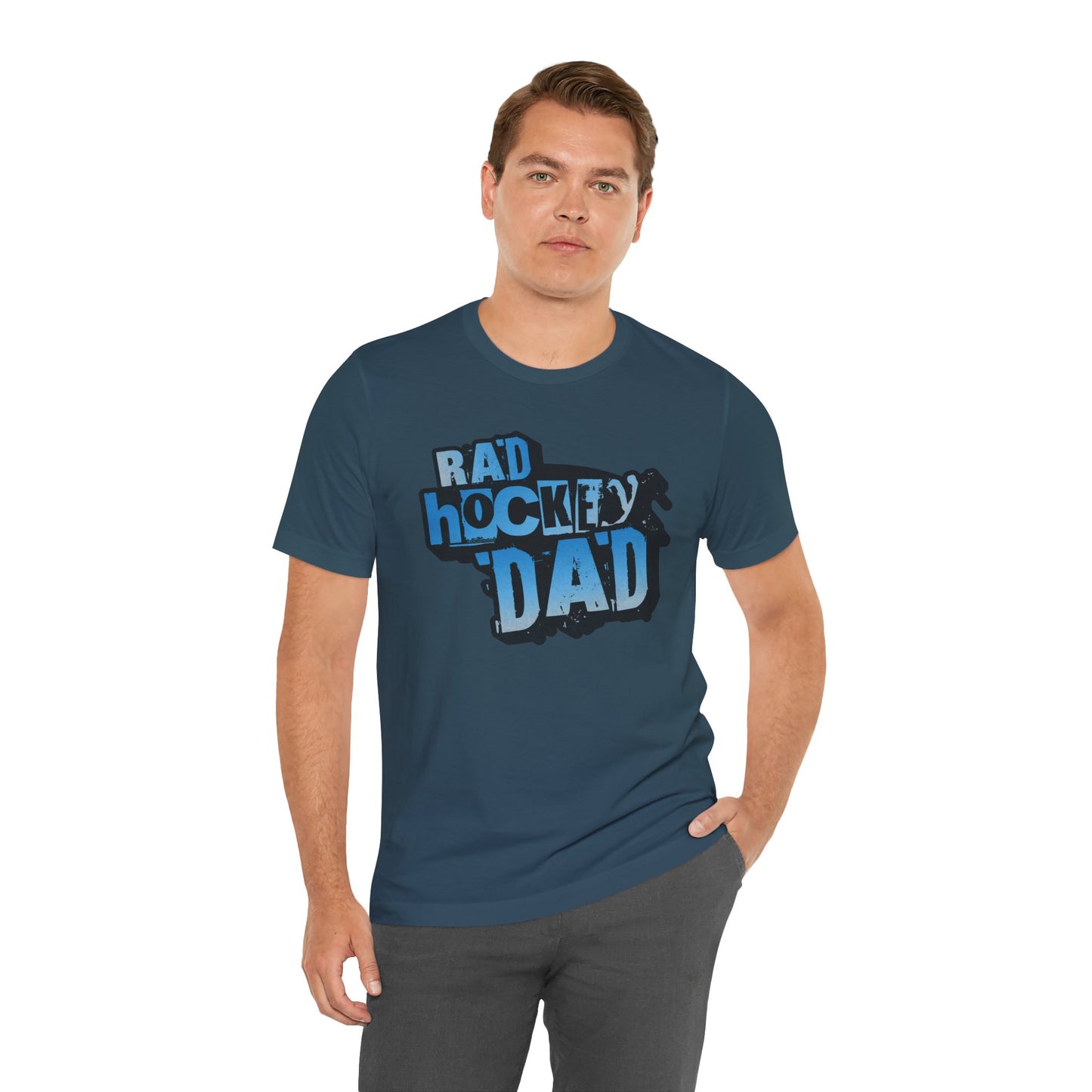 Rad Hockey Dad Softblend T-shirt