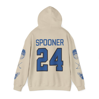 Natalie Spooner 24 Sceptres Hockey Heavy Hoodie