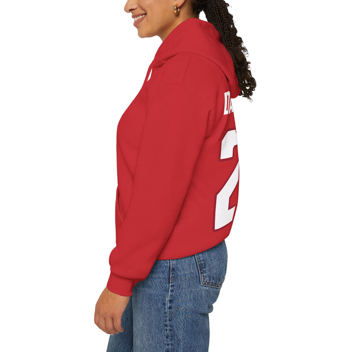 Shiann Darkangelo Detroit Hockey Club Unisex Moto Hoodie