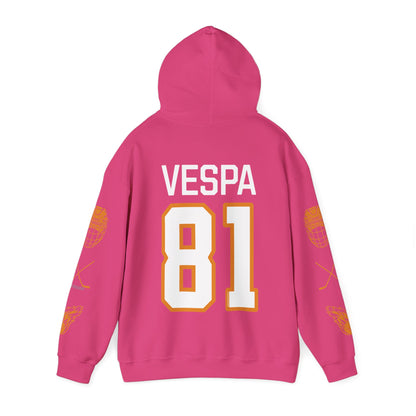 Kayla Vespa 81 Sirens Hockey Heavy Hoodie