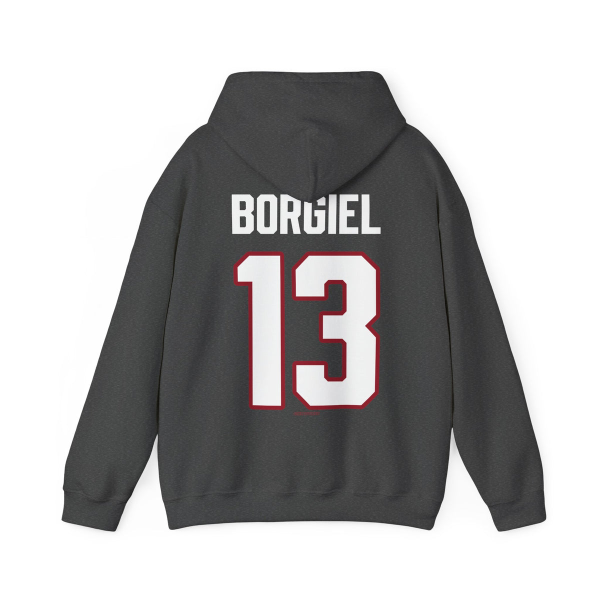 Casey Borgiel Detroit Hockey Club Unisex Moto Hoodie