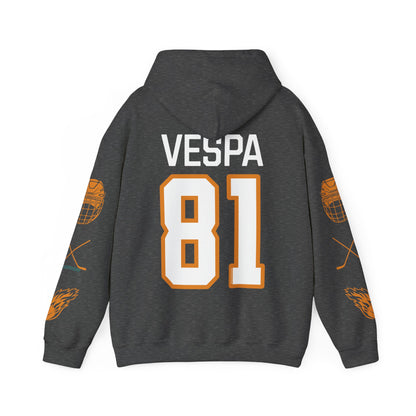 Kayla Vespa 81 Sirens Hockey Heavy Hoodie