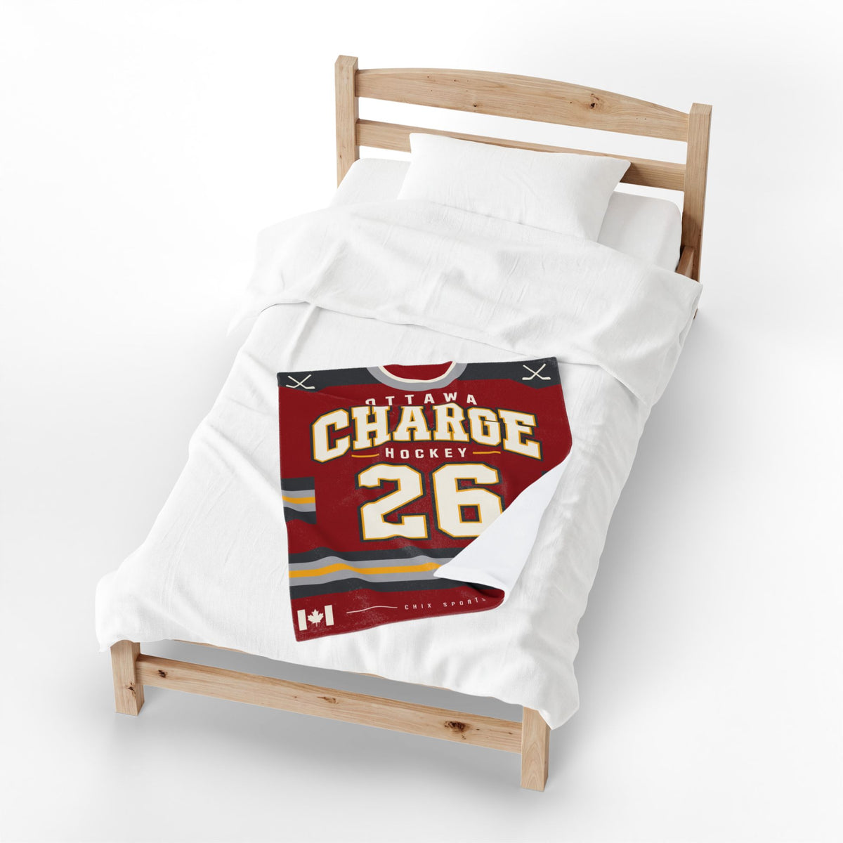 Ottawa Charge Plush Blanket