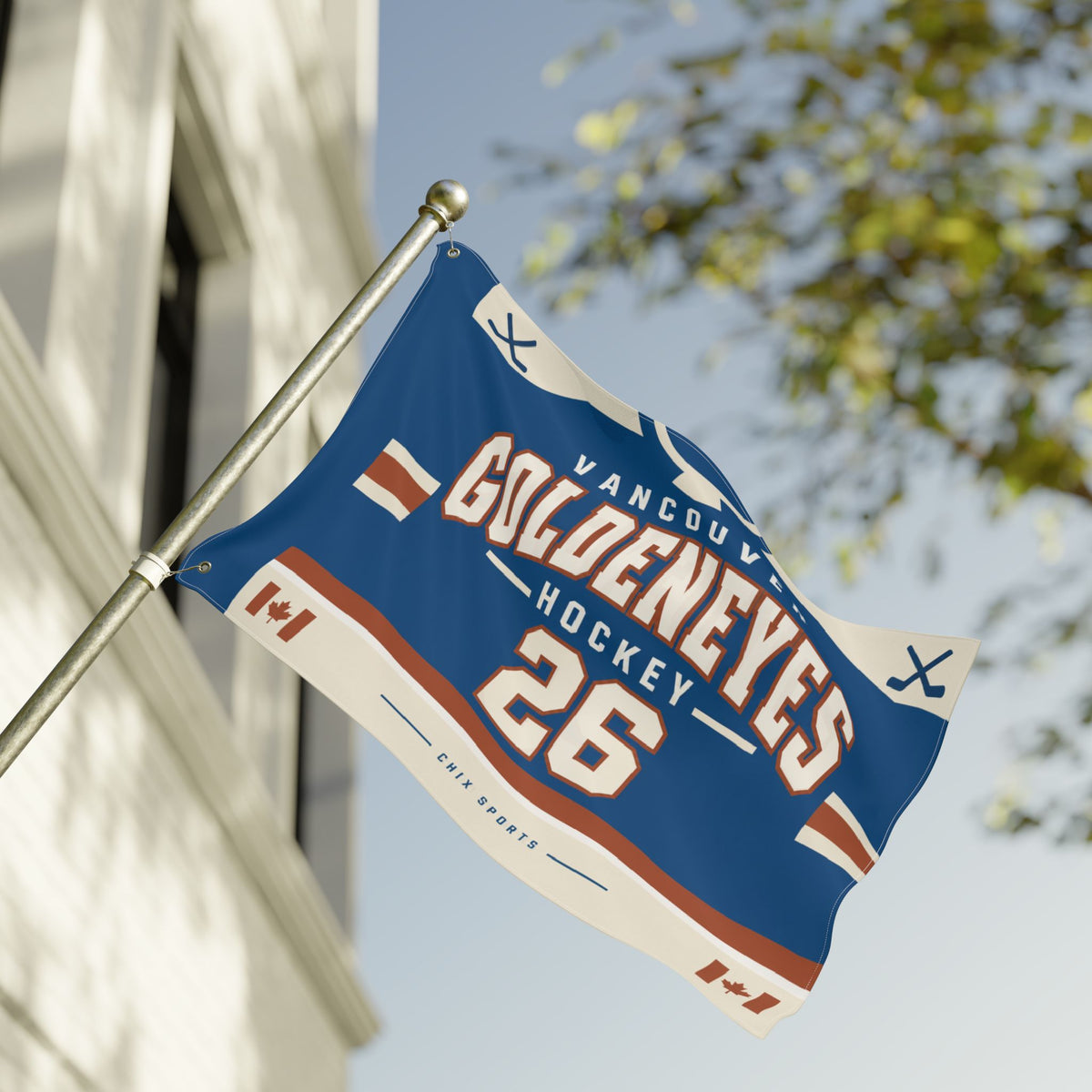 Vancouver Goldeneyes 36 x 24 Double-Sided Flag