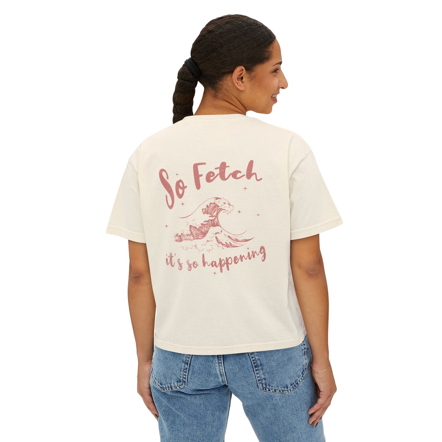 Women's Surf "So Fetch" Boxy Shirt