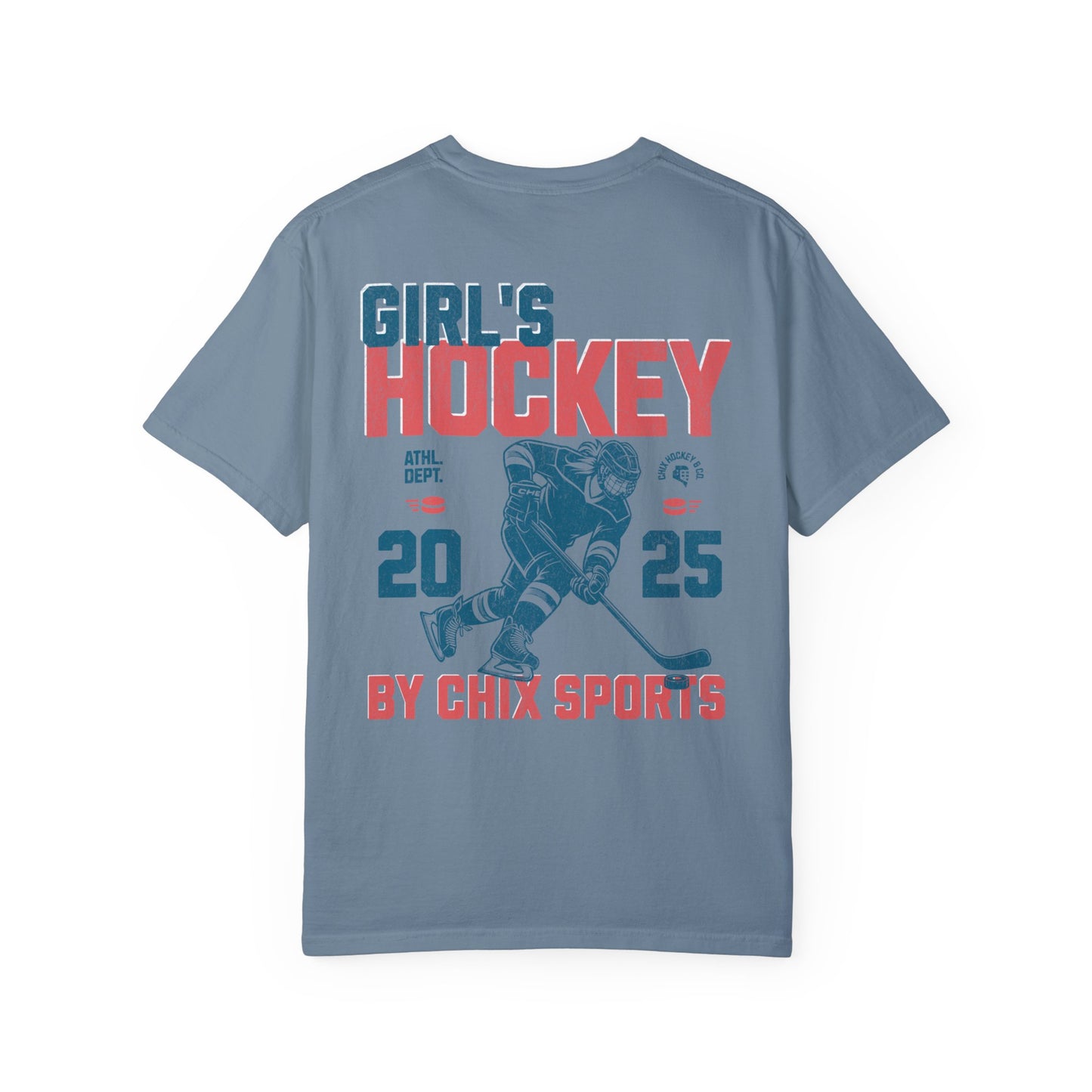 Girl's Hockey Shirt Two-Sided Vintage Style