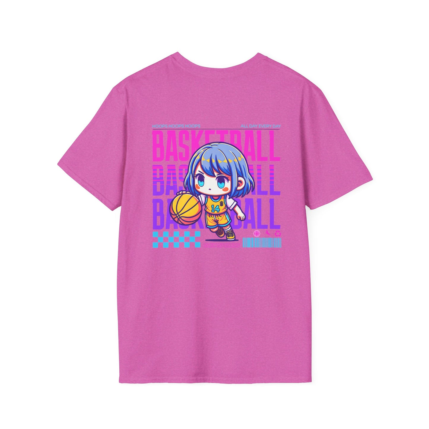 Women's Basketball Anime Style Shirt