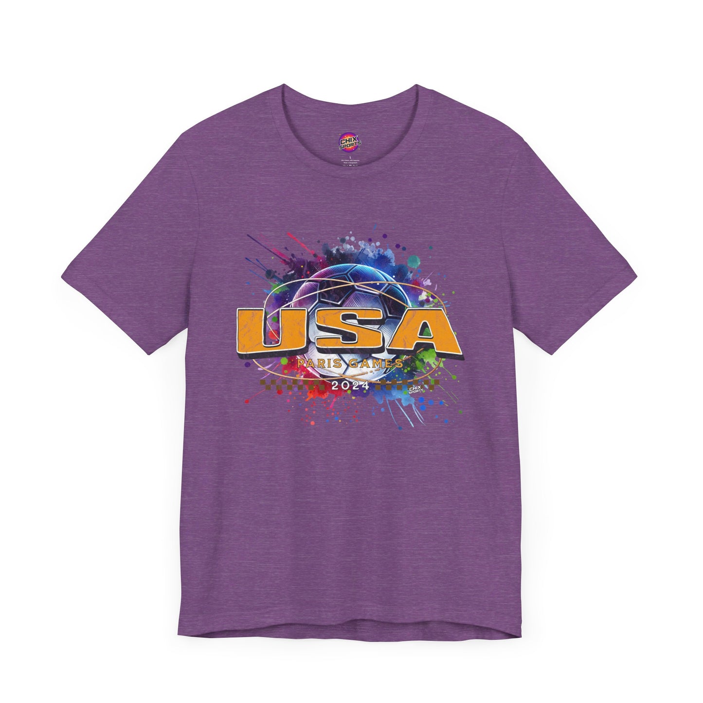 U.S. Women's Soccer T-Shirt Bright Gold USA