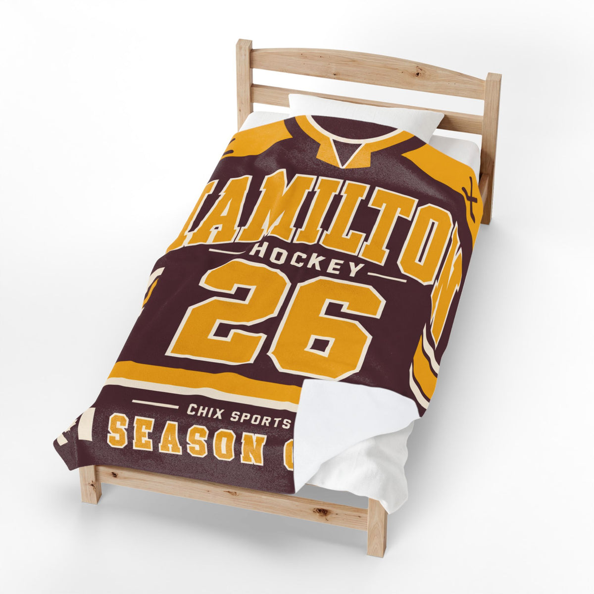 Hamilton Women's Hockey Plush Blanket