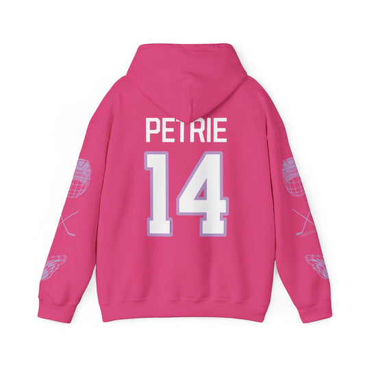 Dominique Petrie 14 Frost Hockey Heavy Hoodie