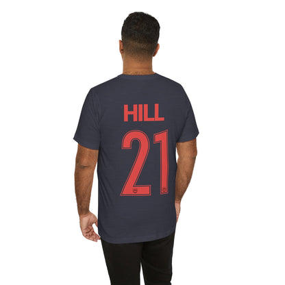 Rachel Hill 21 Bay City Soccer Softblend T-shirt